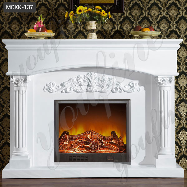 cast marble fireplace design-Architectural Stone Arts ...