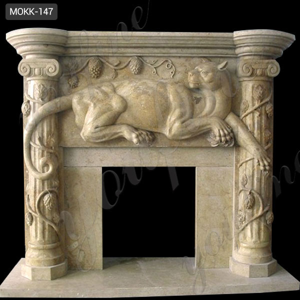 home decor column travertine fireplace mantel designs living ...