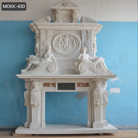 mid century lion limestone fireplace surrounds factory master ...