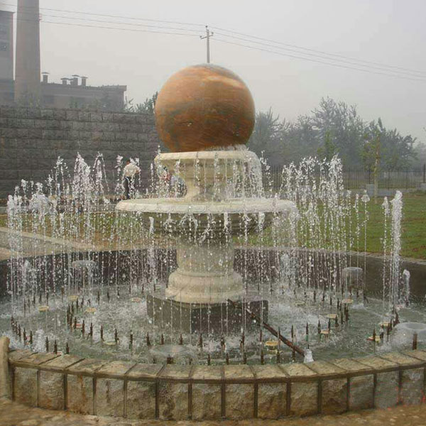 4 tier stone water fountain feng shui with statues quotes ...