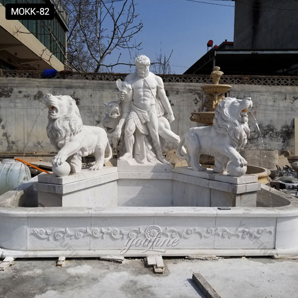 home tiered stone fountain with statues online-Architectural ...