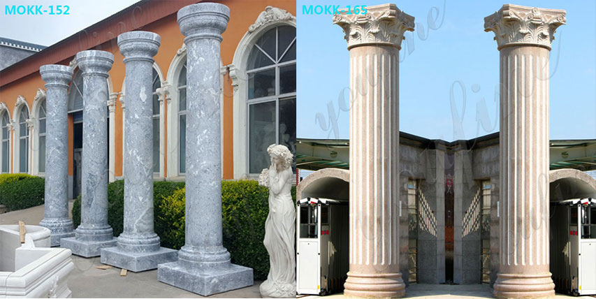 Large-Antique-Round-Marble-Column-for-Sale-Doric-Order-Column-for-Exterior-Houses-From-Home-Depot-MOKK-109