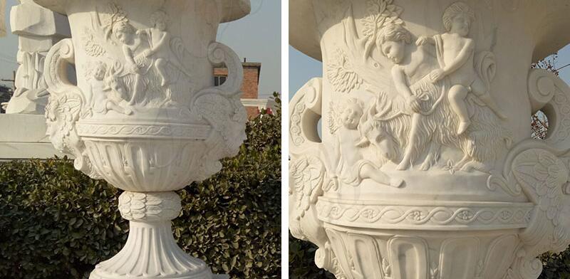 life size marble planter for sale