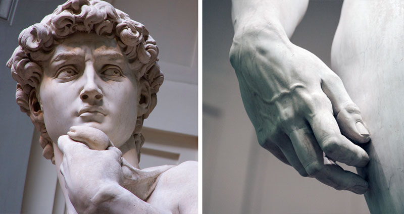 michelangelo-david-close-up-photos for sale