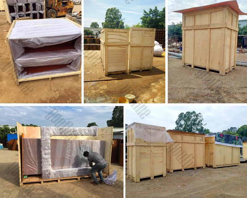 package of large marble angel statue