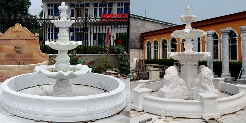 water fountain for backyard decor,