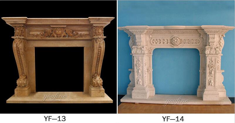 cast stone fireplace surround for sale