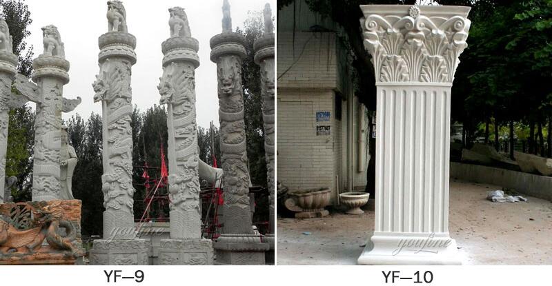 front porch columns with stone for sale