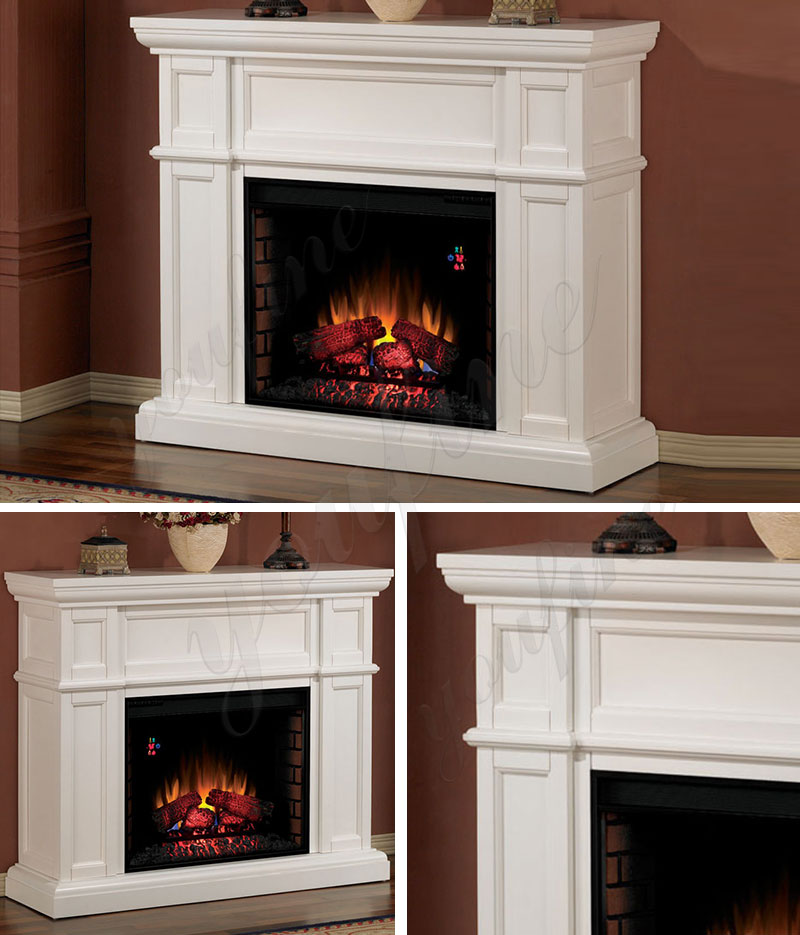  Contemporary Marble Fireplace for Large Space