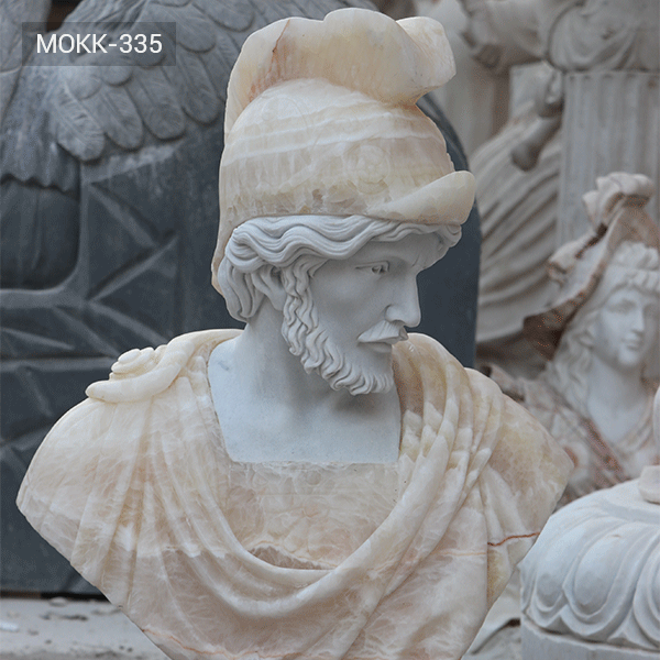 Life Size Custom Famous Classical  Roman Busts Design Replica With Pure Hand Carved for Garden or Indoor Decor for Sale-335