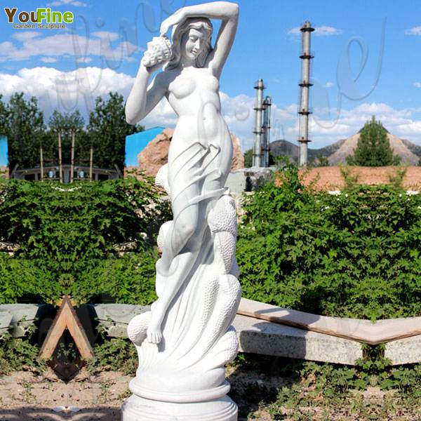 Famous Modern Art Garden Naked Statue Woman Marble Statue Designer MOKK-68
