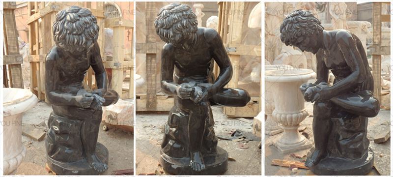 Greek Art Marble Statue Boy with Thorn Online