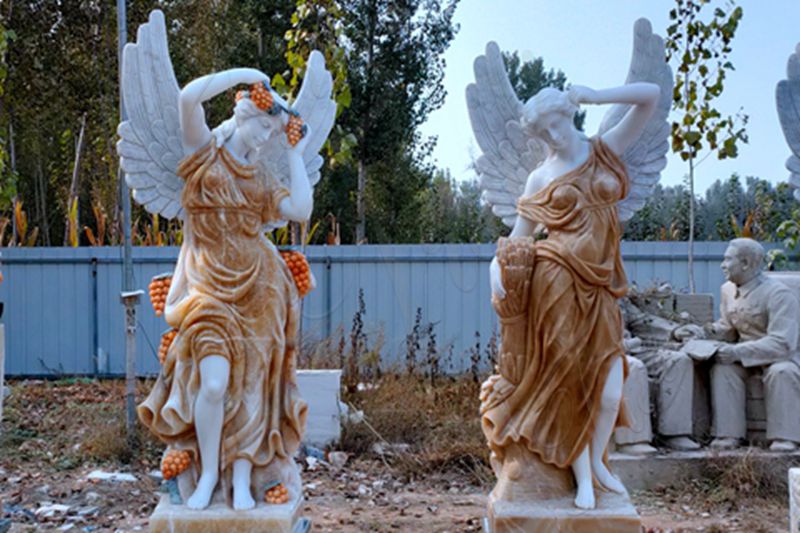 Mixed Colors Seasons Goddess Outdoor Garden Marble Statues Sale