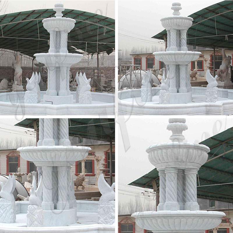Three Tired Patio Water Fountain for Sale