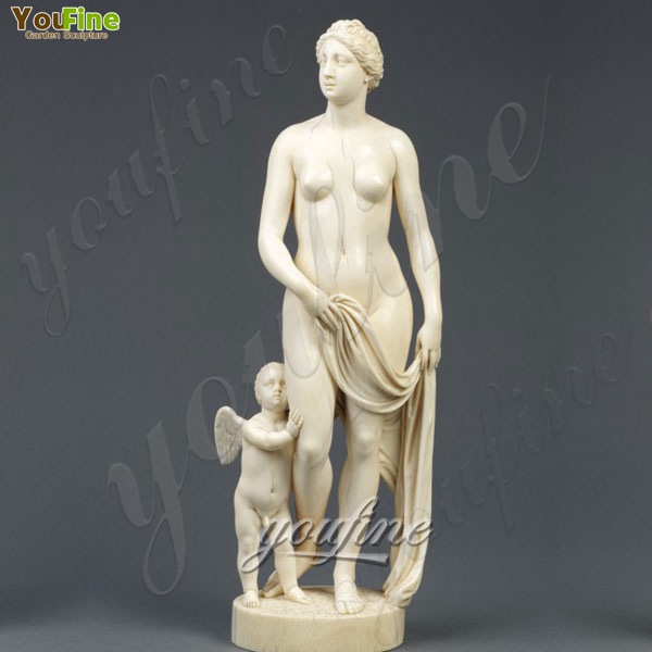 Hot Sale Famous Art Marble Statue Venus and Cupid for Home Decor MOKK-208