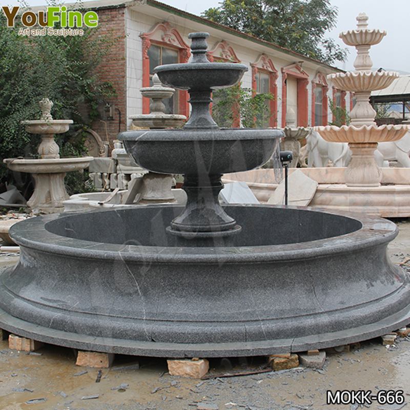 Granite Tiered Water Fountain