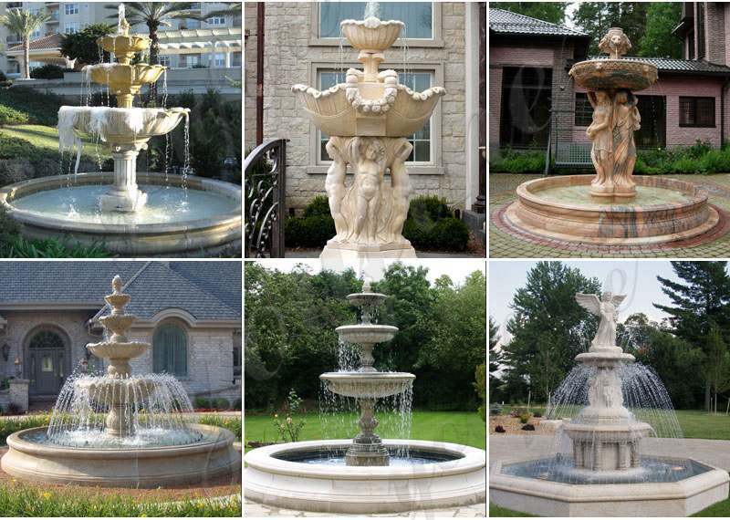 High Quality Marble Woman Water Fountain M