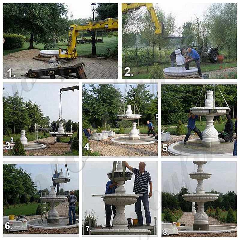 Marble Woman Water Fountain Manufacturer MOKK-742