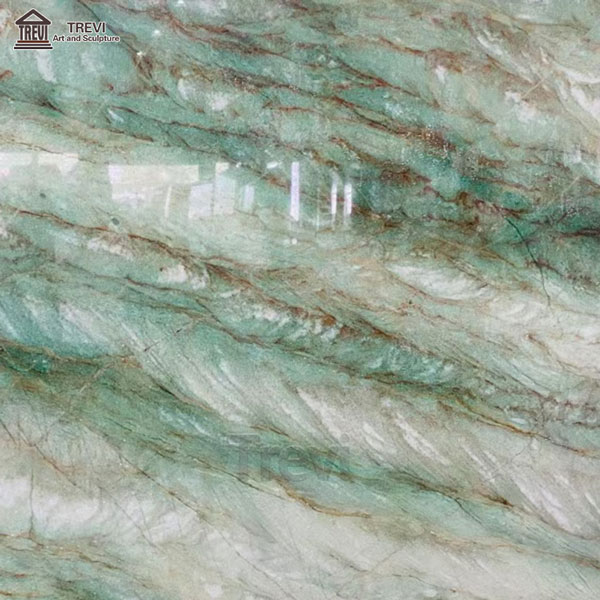 High-end jade royal green marble interior and exterior decoration for sale MOKK-253