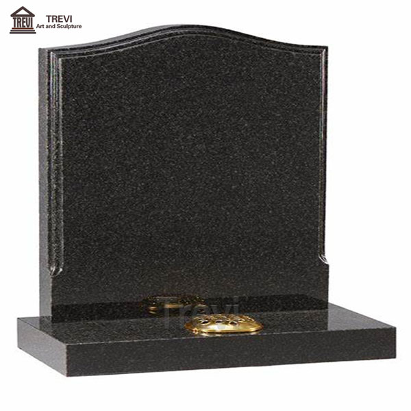 Economic Cheap Black Granite Tombstone and Monuments Design and Prices for Sale MOKK-1224